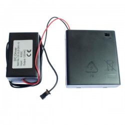 Alimentation pile - 10m de neon flexible