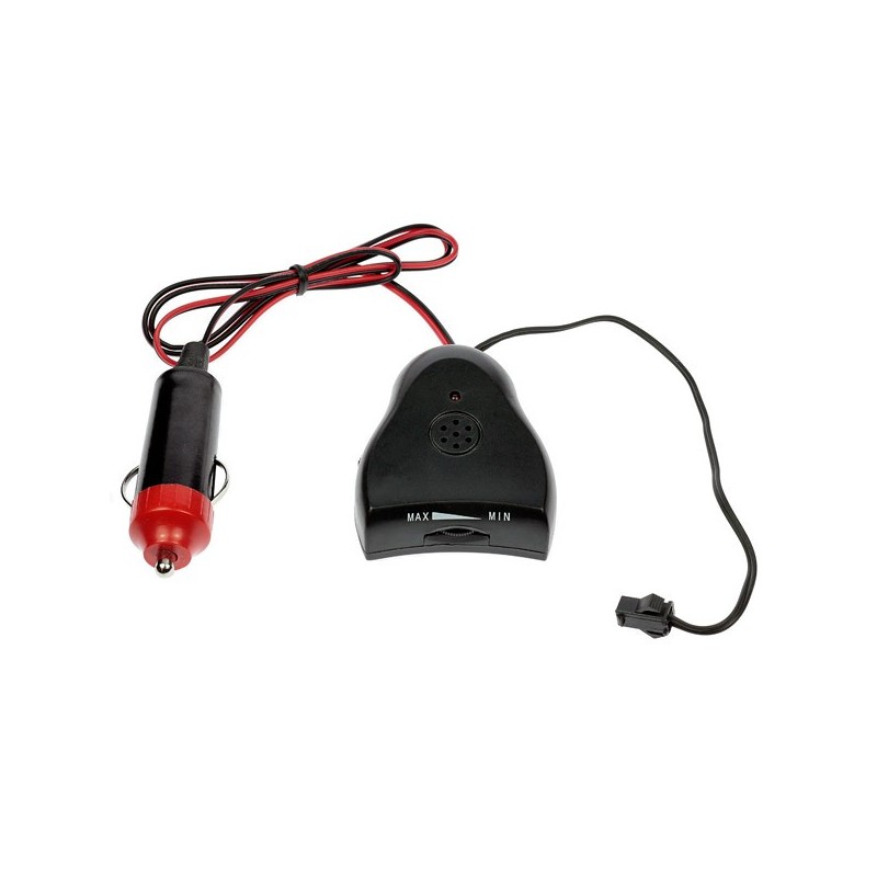 Invertidor 12V auto - 5m desde cable luminoso - Sensor de sonido