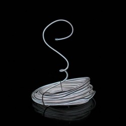 El wire flexiforme 5m blanc à piles avec capteur de son