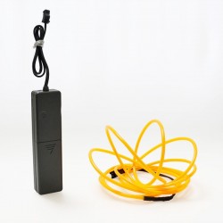 El wire yellow 2m with battery box sound sensor