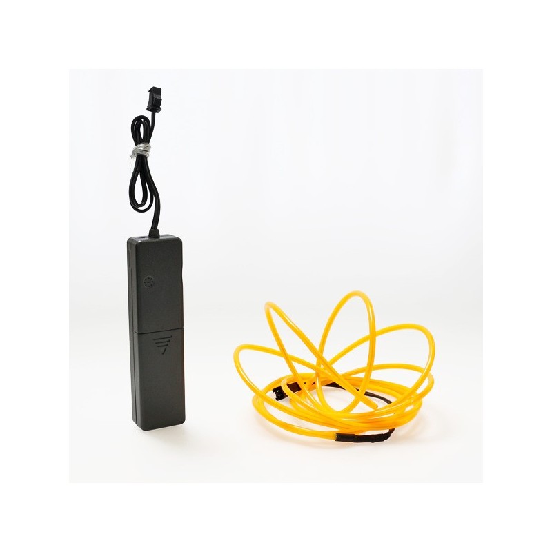 El wire yellow 2m with battery box sound sensor