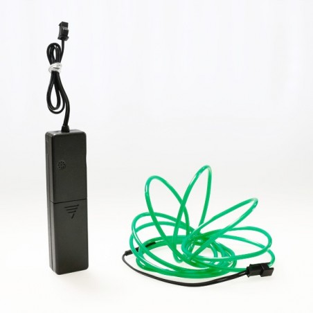 El wire green 2m with battery box sound sensor