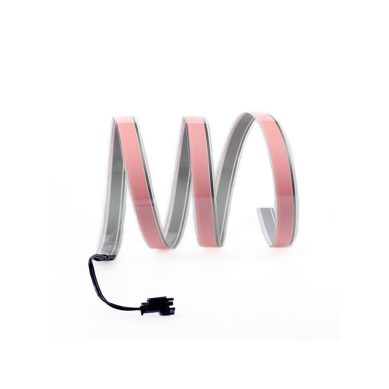 Weißes flexibles Leuchtband - 1m