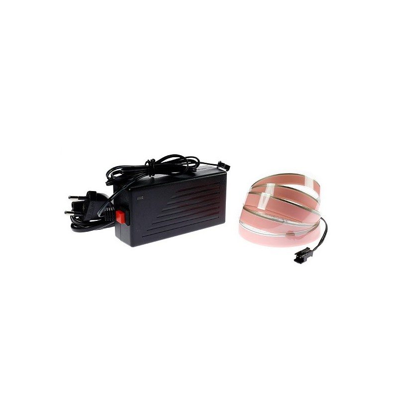 El tape white 2m 220V kit + flashing light