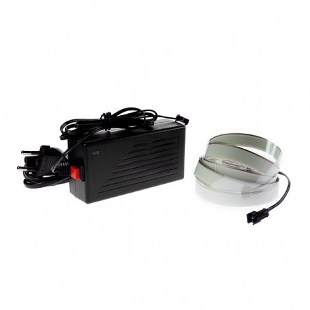 Blaues Elektrolumineszenzband 220V Kit 2m + Blinklicht