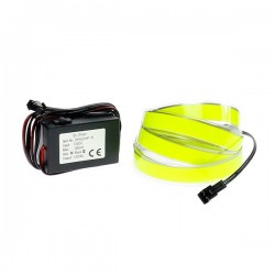 Kit tuning coche verde 2m Cinta luminosa 