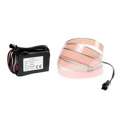 Kit tuning coche blanco 2m Cinta luminosa 