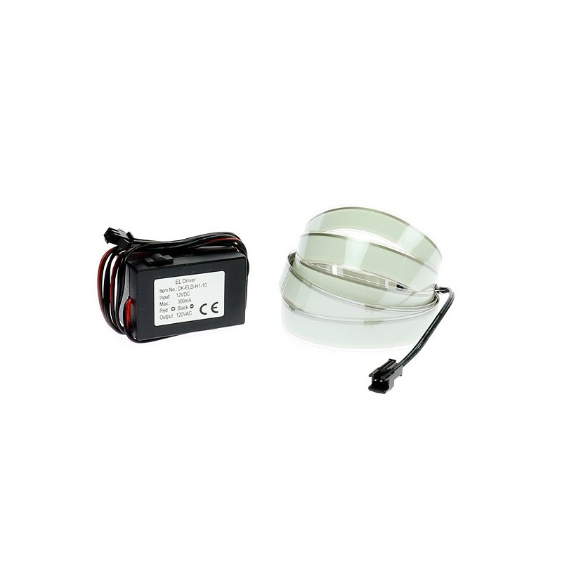 Cinta luminosa tuning moto azul 12V 2m