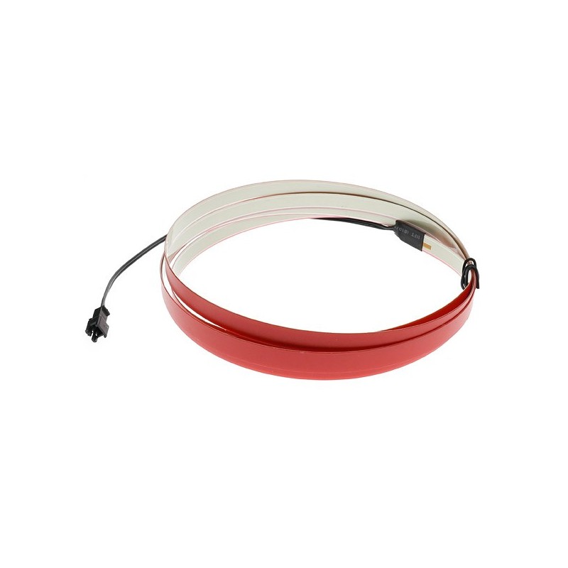 Flexibles Leuchtband rosa 2m im Einzelhandel
