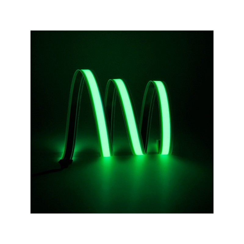 Cinta luminosa verde 1m