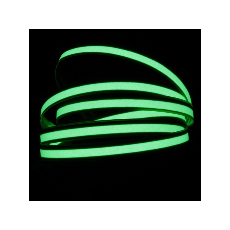 Cinta luminosa verde 2m