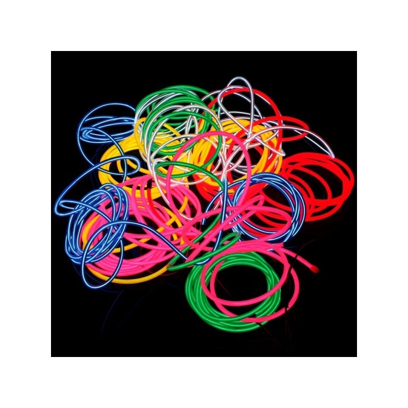 Cables luminosos colores flexibles