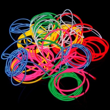 Cables luminosos colores flexibles