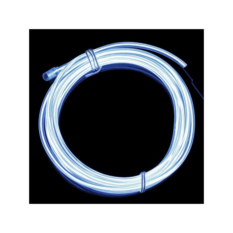 Cable luminoso blanco 2m