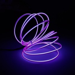 Néon flexiforme violet tuning auto 2m