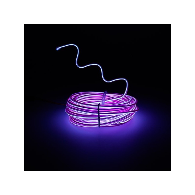 Motorrad-Tuning-Neonröhre flexiforme violett 5m