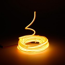 Néon loisir créatif flexiforme orange de 5m