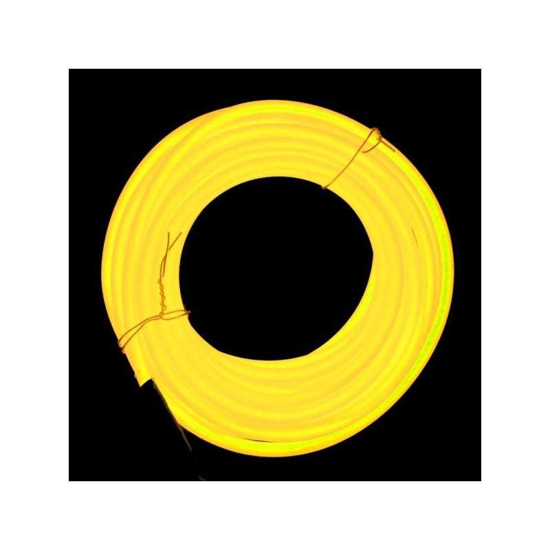 Neonschlauch Autotuning gelb - 10m - Durchm. 5mm