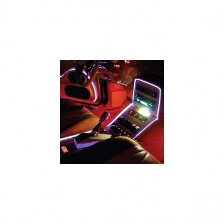 Neon flexible tuning auto bleu - transformateur 12V - 2m
