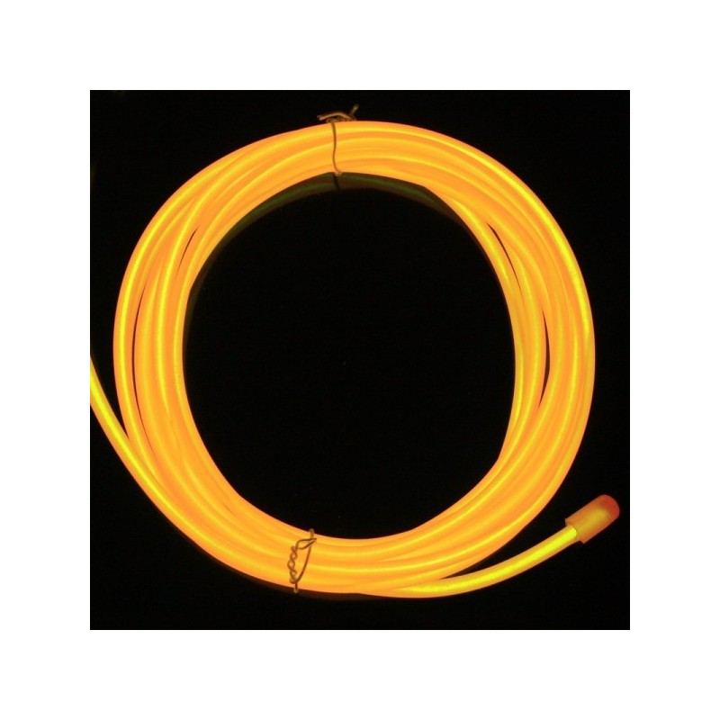 Neon flexibler Schlauch Autotuning orange - Transformator 12V - 2m