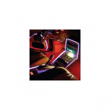 Neon flexible Autotuning rosa - Transformator 12V - 2m