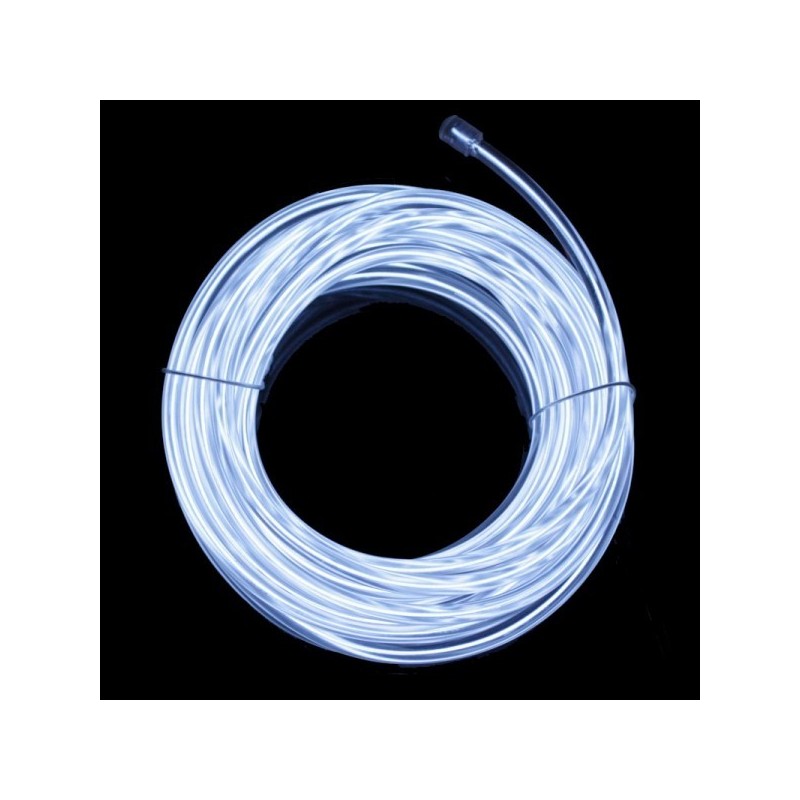 Cable luminoso decoración del hogar blanco - 50m