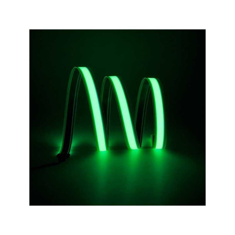 Kit tuning coche verde 2m Cinta luminosa 