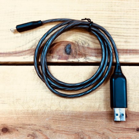 Chargeur lumineux vert pour iPhone Apple