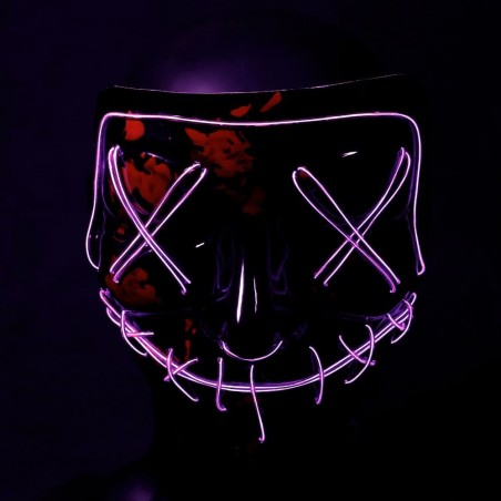 Mascarilla Luminosa Violeta La Purge