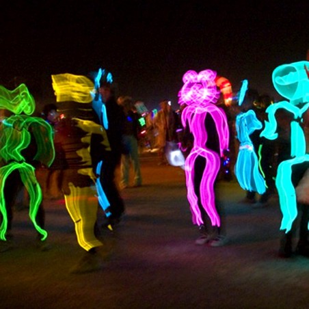 Neon flexible party decoration