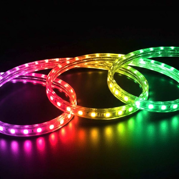 Ruban LED RGB 220V Étanche à Changement de Couleurs – Vendu au mètre