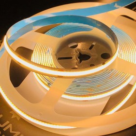 LED Strip COB 12V 320LED/m Warmweiß 2200K - 2m50