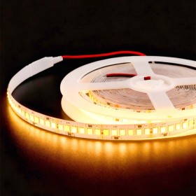 Ruban LED 12V 204LED/m Blanc Chaud 2800K Puissant – 5m