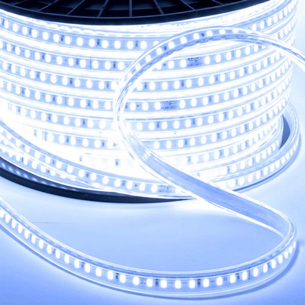 LED strip 220V Weatherproof Powerful 2100lm/m Cool White 6000K - Dimmable - Sold by 10cm