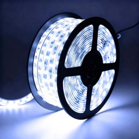 Ruban LED 220V Étanche Blanc Froid 6500K Dimmable – 20m
