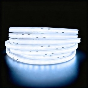 Ruban LED COB 220V Étanche Blanc Froid 6000K IRC90 – Dimmable – Vendu par 50cm