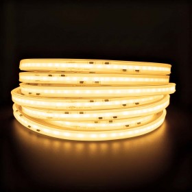 Ruban LED COB 220V Étanche Blanc Chaud 2200K IRC90 – Dimmable – Vendu par 50cm
