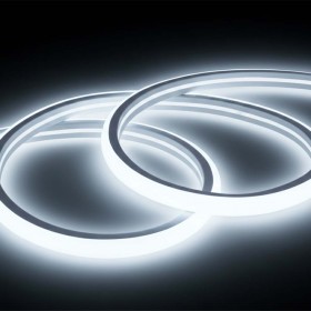 Ruban LED Néon Flexible 220V 3m Blanc Froid 6000K Étanche – Lumière Continue