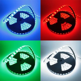 Tira LED RGB 12V impermeable IP65 - 60LED/m - 5m