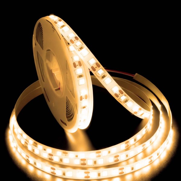 Tira LED 12V 120LED/m Blanco Cálido 3000K - 5m