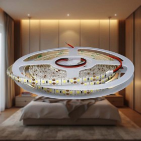 Ruban LED 12V 120LED/m Blanc Chaud 3000K – 5m