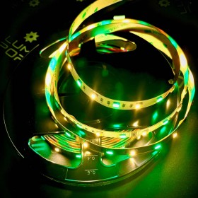 Ruban LED RGBW 12V Multicolore et Blanc Chaud – 60LED/m – 5m