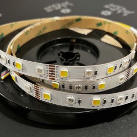 Ruban LED RGBCCT 12V Multicolore + Blanc Variable – 60LED/m – 2m50