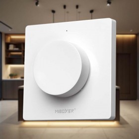 Wall-mounted LED dimmer switch