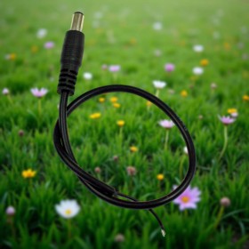 Conector LED clavija macho de 15 cm