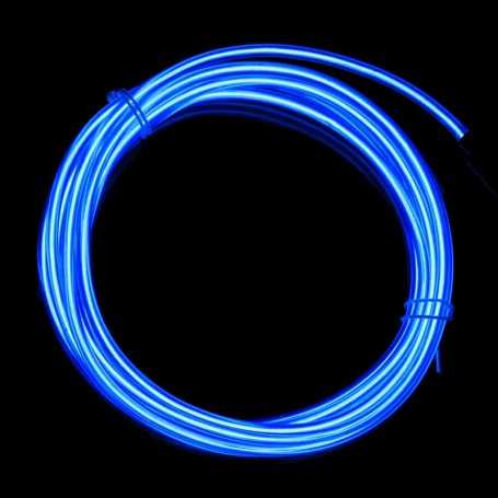 Neon flexible car tuning blue + sound sensor