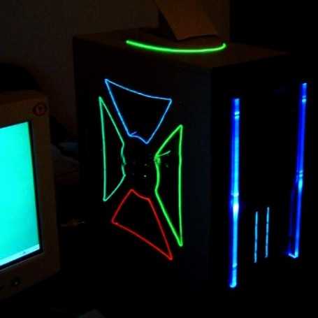 Neon flexible tuning PC farben