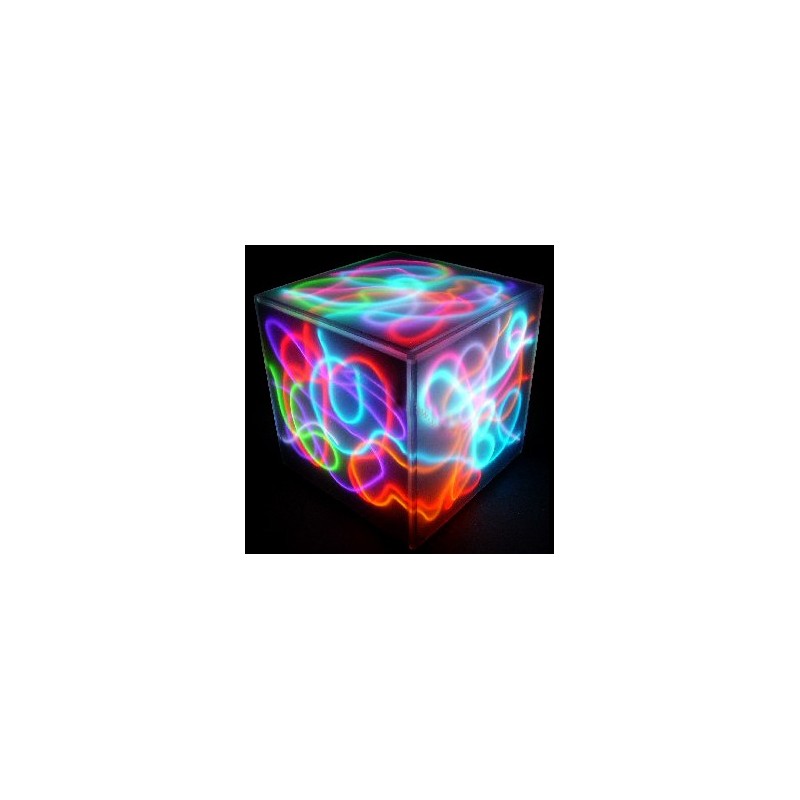Neon flexible deco home cube