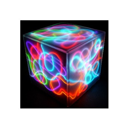 Neon flexible deco home cube