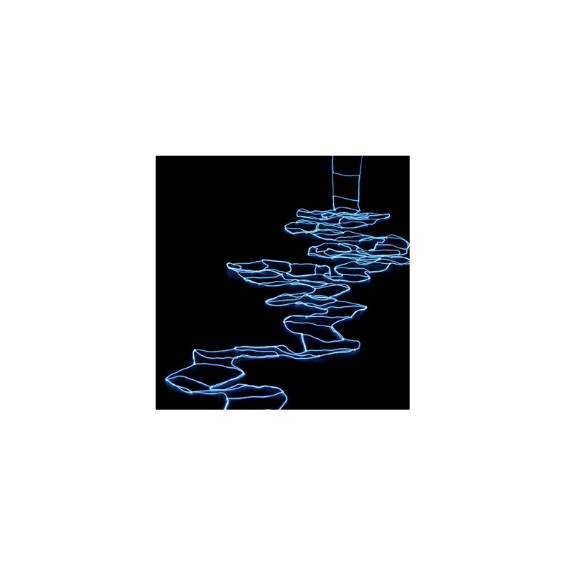 Neon flexible deko haus leiter